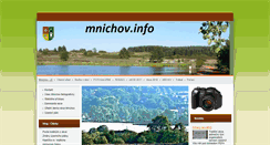 Desktop Screenshot of mnichov.info